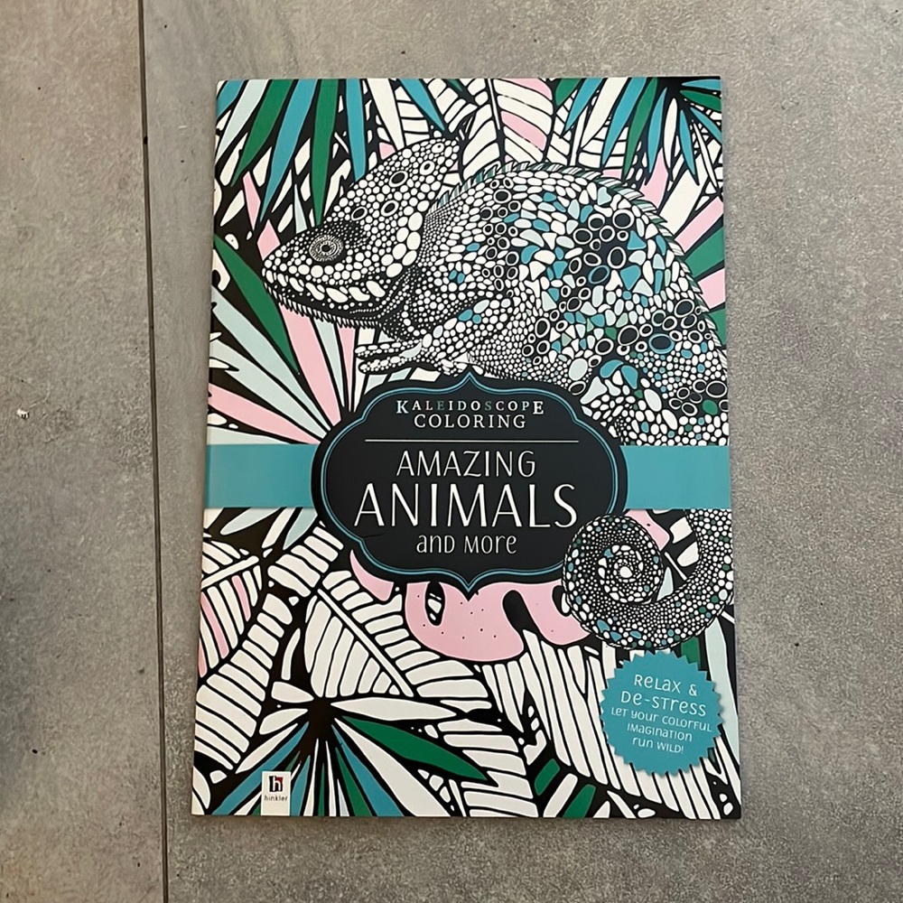 Amazing Animals coloring book